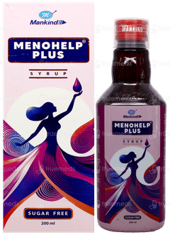 Menohelp Plus Sugar Free Syrup 200Ml